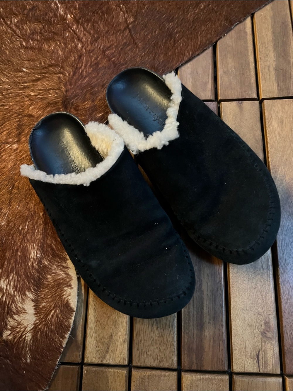 Jenni Kayne shearling clog mule